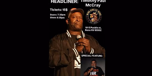 Copy of NTC PRESENTS: Timothy Paul McCray
