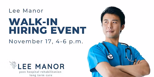 Walk-In Hiring Event