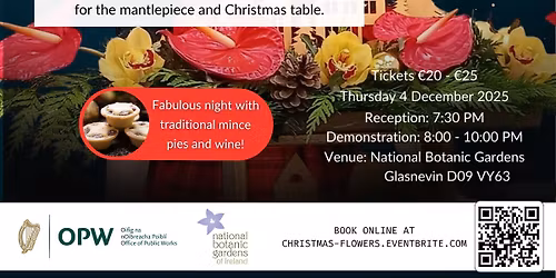 The Night Before Christmas : Flower arranging demonstration