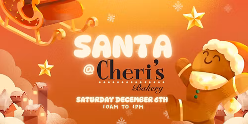 Santa at Cheri's Bakery