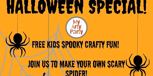 Free Halloween Crafting with My Arty Party