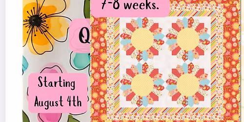 August Sunshine Tuesday Quilt Class