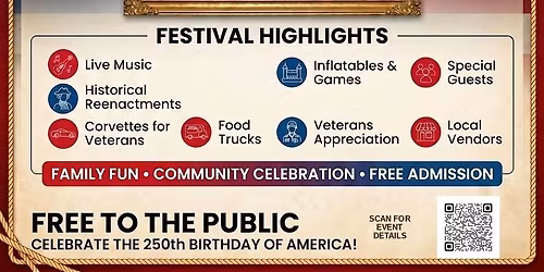 2nd Annual Freedom Festival 250th Celebration 