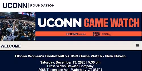 UCONN Women's Basketball Game Watch @ Brass Works Brewing Co.