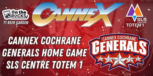 Cannex Cochrane Generals Vs Sylvan Lake Wranglers