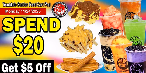 Thanksgiving Special! Spend $20, Save $5