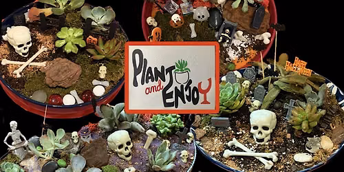 \u201cSpooky Terrarium Workshop\u201d Plant and Enjoy at Wyndridge Farm