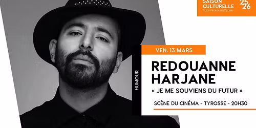 REDOUANNE HARJANE - "JE ME SOUVIENS DU FUTUR"