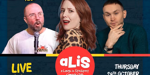 A Laugh In Stockport Comedy Club - October