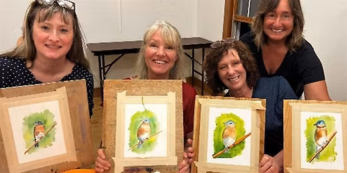 Watercolor Bluebird | Cheryl Bielli, instructor