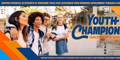 First Wednesdays at Youth Champions