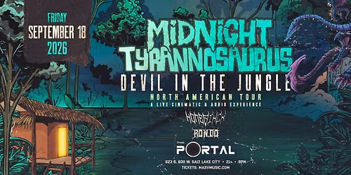 Midnight Tyrannosaurus at The Portal