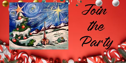 Starry Night Holiday Town