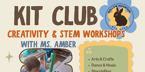 Kit Club Creativity & Stem Mondays with Miss Amber