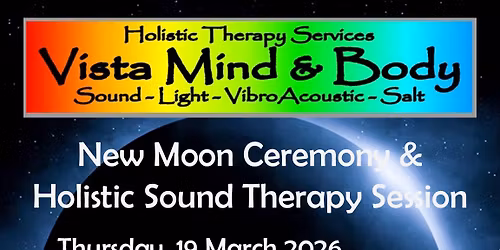 Full Blood Moon Ceremony and Holistic Sound Therapy Session