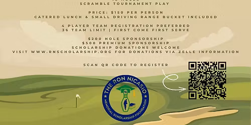 Inaugural Scholarship Benefit Golf Tournament
