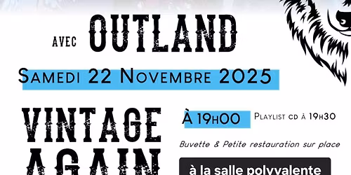 soir\u00e9e country VINTAGE AGAIN