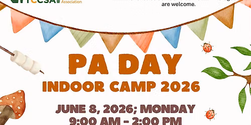 PA Day Indoor Camp (Permanent Residents & Convention Refugees are welcome)