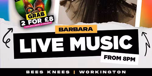 Live Entertainment Bees Knees Workington 