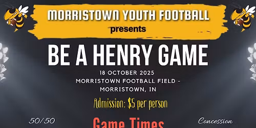 MYF Be A Henry Games for fundraising