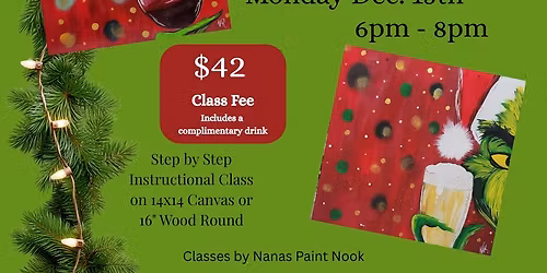 "Cheers to Mr. G" Paint Party at Island Lake Inn