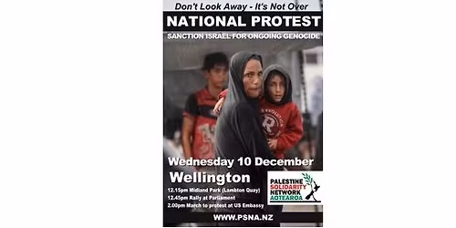 Wellington National Rally for Palestine