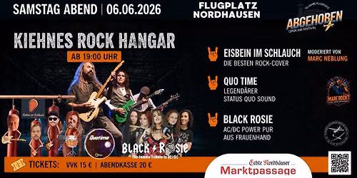 KIEHNES ROCK HANGAR -  6.6.26  FLUGPLATZ NORDHAUSEN