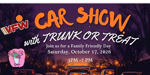 Car Show  \/ Trunk only Treat