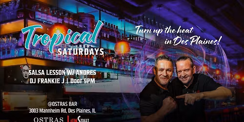 Tropical Saturdays at Ostras Lounge