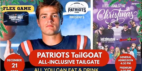 PATRIOTS TailGOAT - Christmas Edition