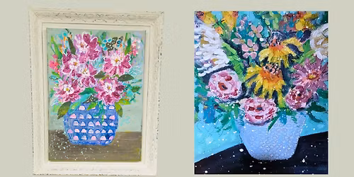 Mixed Media Botanical Art Collages