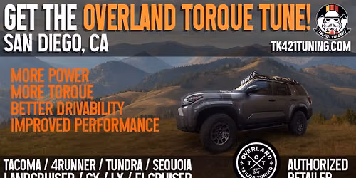 San Diego (Clairemont) 6\/21\/26 - Tacoma\/Tundra\/4Runner\/FJ\/GX - OTT Tune Day