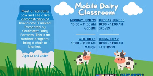 Mobile Dairy Classroom at Mahon Library