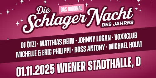 Die Schlagernacht des Jahres - Das Original