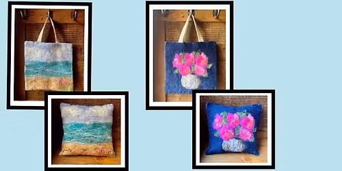 Painting with Wool Workshop (Bag or Cushion) \u00a330
