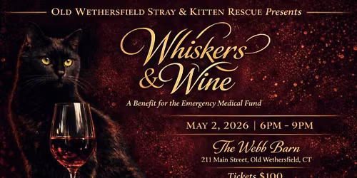 Whiskers & Wine Fundraiser