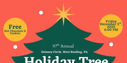 West Reading\u2019s  97th Annual Holiday Tree Lighting