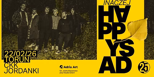 Happysad Inaczej 2026 - Toru\u0144 - 25 lat Happysad