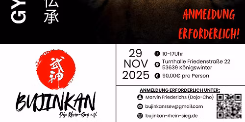 Bujinkan Gyokko Ryu Kosshijutsu Densho - Seminar