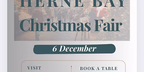 Herne Bay Christmas fair