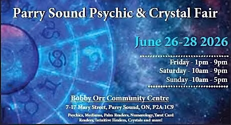 Parry Sound Psychic & Crystal Fair