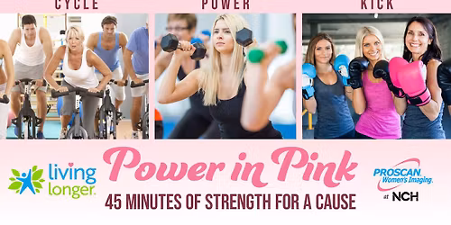 Power in Pink: 45 Minutes of Strength for a Cause