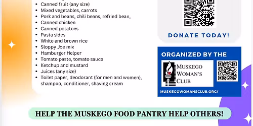 Muskego Community Food Drive
