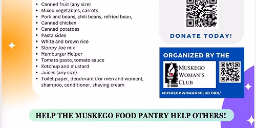 Muskego Community Food Drive
