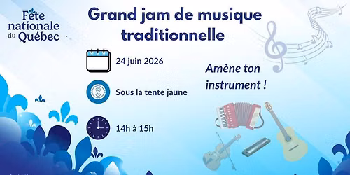 Grand Jam de musique traditionnelle