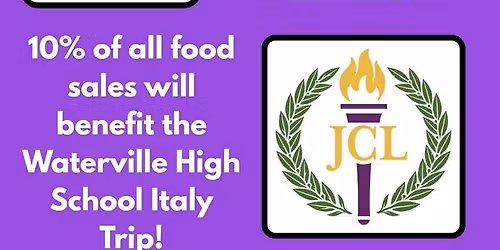 Dine to Donate Waterville High School Italy trip
