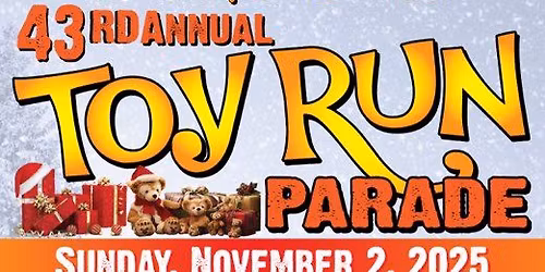 43rd Toy Run Parade Motorcycle Coalition