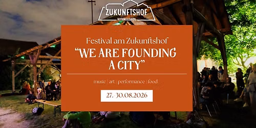 We are founding a City