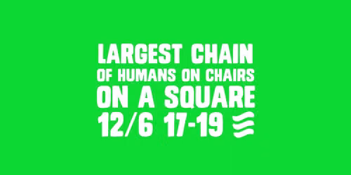 Largest Chain of Humans on Chairs on a Square