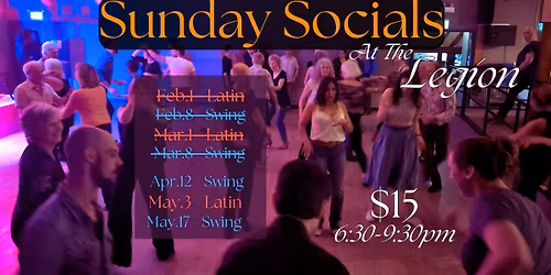 Social dancing - Swing or Latin - Icebreaker lesson 6:30